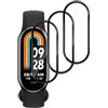 Aerku Pellicola Vetro Temperato per Xiaomi Mi Band 9 [3 Pezzi], 0,33mm Ultra Trasparente [Durezza 9H Anti Graffi] Vetrino Protezione Schermo Pellicola Protettiva