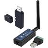 PDDAXLQUE DX-CP24 Adattatore seriale da Bluetooth a RS485, modulo di comunicazione industriale wireless Bluetooth a convertitore RS485, cambia dispositivo cablato 485 in wireless, (CP24 per PC)