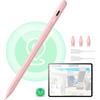 ESR Find My Penna Compatibile con Apple iPad 2018-2025, Geo Digital Pencil con Scorciatoie Facili per iPad A16/10/9/8 e Air 13/11 e Pro 12.9/13/11 e Mini 7/6/5, Rosa (senza ricarica wireless)