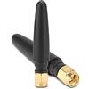 ASHATA Mini SMA Antenna, 3Pcs/Set 3DBi 2G/3G/GSM GPRS Mini Guadagno Leggero Portatile 5 Cm (Maschio SMA Dritto)