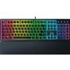 Razer Ornata V3 - Tastiera da gioco a basso profilo (interruttore Mecha-Membrana, tastiere con rivestimento UV, poggiapolsi magnetico Soft-Touch, Chroma RGB) Layout NORDIC | Nero