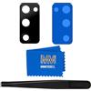 MMOBIEL Lente in vetro per fotocamera posteriore compatibile con Samsung Galaxy S20 FE / S20 FE 5G 2020 vetro fotocamera con doppio lato adesivo pinzette e panno inclusi, nero