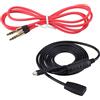 EBTOOLS E46 Aux, E46 Aux Cavo da 3,5 Mm per Auto per Audio Ausiliario in Ingresso Interfaccia Adattatore MP3 Cavo Musicale per E46 1998‑2006 per BMW E46 Aux