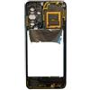Generico Ricambio compatibile con Samsung Galaxy A23 5G SM-A236 A236 A236B (NO con 4G) MIDDLE FRAME SCOCCA TELAIO CENTRALE CON CORNICE LATERALE + NFC + TASTI VOLUME (Nero)