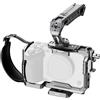 SIRUI Kit Gabbia Fotocamera per Sony FX3/FX30 con Maniglia Superiore Cinturino da Polso Morsetto cavo HDMI Guida NATO, Design Modulare Compatibile con Impugnatura XLR Sony e Gimbal DJI RS2 RS3, Grigio