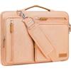 MOSISO Borsa Tracolla Laptop Custodia Computer | Compatibile con MacBook HP,Dell,Lenovo, Asus Notebook,Lato Open Borse Messenger&4 Cerniera Tasche&Handle