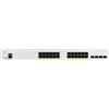 Cisco Catalyst 1000-24T-4G-L - Switch di rete a 24 porte Gigabit Ethernet (GbE), 4 porte uplink SFP da 1G, funzionamento senza ventole, garanzia limitata a vita con formula avanzata (C1000-24T-4G-L)