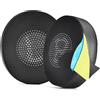 XBERSTAR Cuscinetti auricolari di ricambio in gel per cuffie wireless Jabra Elite 45h Evolve2 65 UC con imbottitura morbida in schiuma di pelle proteica, cuscinetti rinfrescanti per le orecchie