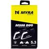 MYRA PARTS Interfono Bluetooth MYRA M500 DUO - Bluetooth 5.3 - Portata 500 m - Radio FM - IP65