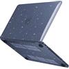 NEWZEROL Cover Compatibile con MacBook Neo, Antigraffio e Antiurto, Ultra Sottile, Custodia Rigida in Plastica Glitterata per Macbook Neo 2026 - Transparente