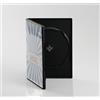 50 custodie doppie per CD-R e DVD-R, 14mm standard 2 posti con tasca trasparente per copertina