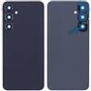 Generico Copri Batteria compatibile con Compatibile con Samsung Galaxy A35 5G SM-A356 A356B A356 retro Back Cover Scocca in plastica + lente cornice fotocamera + biadesivo adesivo (Navy)