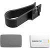 3Drive Supporto aletta parasole compatibile con sistemi di telepedaggio T.Pass, compatibile con MooneyGo