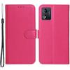 Generico Compatibile con MOTOROLA MOTO E13 4G XT2345 Custodia COVER stand flip LIBRO gel PORTAFOGLIO Protezione display magnetica eco pelle porta carte vano card (case Fucsia)
