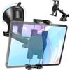 EEEKit Supporto per cellulare auto, girevole a 360°, supporto per tablet auto, cruscotto, parabrezza, per telefoni e tablet da 5,5 a 11 pollici