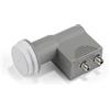 Melchioni TELE System LNB universale SCR, convertitore 1 porta SCR 4 canali + 1 porta Legacy - LTE Stop - Low noise block-converter TS110F SCR. Protezione dalle intemperie