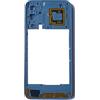 Generico Ricambio compatibile con SAMSUNG GALAXY A15 4G A155F MIDDLE FRAME SCOCCA TELAIO CENTRALE CON CORNICE LATERALE + NFC + TASTI VOLUME (Blu)