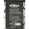 vhbw batteria compatibile con Nokia 6121 classic, 6124 classic, 7260, 7360, N80 smartphone cellulare (600mAh, 3,7V, Li-Ion)
