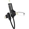 WASRUYI Adattatore per Lightning(2 in 1)jack cuffie 3,5mm per iPhone14 pro Aux audio cavo caricatore e auricolari sdoppiatore per Apple MFi Certified accessori per iPad ricarica cuffia cavetto splitter dongle