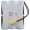 ACCU ITALIA SPA BATTERIA ANTIFURTO ALLARME COMPATIBILE SILENTRON BAT1010 PACCO BATTERIE 9V 12AH POWER PACK (ASSEMBLAGGIO 6 TORCIONID)