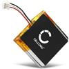 CELLONIC Batteria per Headset/Auricolare/Cuffie Compatibile con Sennheiser DW 10, SDW 5016, SDW 10, AHB552826TPC - (360mAh, 3.7V)
