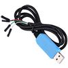 Risegun PL2303TA - Convertitore da USB a TTL RS232, cavo di download seriale per Win XP/VISTA/ 7/8/8.1