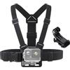 EMPOTEC Imbracatura da Petto per Action Cam GoPro Hero e Similari Accessorio Torace Regolabile + Supporto per Inclinazione Camera