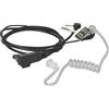 vhbw headset, auricolari compatibile con Motorola T5412, T5410, T5422, T5420, T5400, T5500AA, T5500, T5522, T5512 radio, walkie-talkie - nero