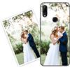Sunrive Personalizzate Cover compatibile con Huawei P Smart Z personalizzabile con Foto Testi Frase Logo Disegni e Grafiche Personalizzata, assorbimento degli urti morbido TPU trasparente