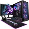 Vibox V-120 PC Gaming Completo - Schermo da 23 pollici - AMD Ryzen 5 5500 6 cores - Nvidia RTX 5060 Ti 8GB - 16GB RAM - 1TB SSD - Windows 11 - WiFi 6 + Bluetooth 5.4