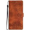 TUUNKMUY per Google Pixel 8 Pro Custodia antiurto Flip Folio Custodia per telefono Chiusura magnetica PU Pelle goffrata Farfalla Magnete Cover per Google Pixel 8 Pro con supporto per carte di credito,