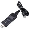 Xuyuehengqdd Adattatore Ethernet,Adattatore di rete per TV,Connettore di rete WLAN USB UWA BR100,Wireless Dual Band