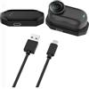 Hesupy Caricabatteria per Insta360 GO 3S/GO 3 Pollice Camera Base Base Stazione di Ricarica Magnetica con Cavo di Alimentazione Dock di Ricarica Accessori per Fotocamera Sportiva
