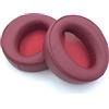 Hesupy Cuscinetti auricolari per cuffie Sony MDR-XB950BT XB950B1 XB950N1, cuscinetti di ricambio in pelle proteica, comodi cuscinetti in memory spugna, parti di riparazione per cuffie (rosso)