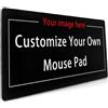 Naispanda Tappetino per mouse da gioco grande personalizzato (30cm x 80cm) Tappetini per il Mouse personalizzati per tastiera del computer con Foto Testo personalizzata mouse pad per giocatori Studio ufficio