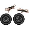 GOWENIC Tweeter per Auto, Tweeter per Auto TS-T120 800 W, Tweeter a Cupola Incollabile, Altoparlante Stereo Audio Ad Alta Sensibilità, per Tutti i Sistemi Audio per Auto (Coppia)