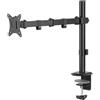 SENSE7 FLOAT ARM, supporto per monitor 17-32, braccio per monitor VESA 75 x 75, 100 x 100, sporgenza massima 441 mm, rotazione 360°, portata fino a 9 kg, montaggio a morsetto o con perno, design