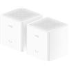 Cudy AC1200 Sistema WiFi a Rete Completa, Dual Band, Estensore WiFi, Porte 10/100M, Antenne ad alto guadagno, VPN, Cloudflare, M1200 2-Pacchetto