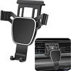 LUNQIN Supporto per telefono da auto per Audi Q5 2017-2024, 2018-2024 SQ5 Sportback Accessori auto Staffa di navigazione Decorazione interna Supporto per cellulare