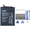 L2M1 Batteria HB405979ECW compatibile con Huawei Y5 2019 AMN-LX9 AMN-LX1 AMN-LX2 AMN-LX3 con kit attrezzi cacciaviti smontaggio montaggio
