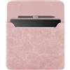 YoungMe Custodia in pelle scamosciata per eReader Kobo Elipsa 2E da 10,3 (versione 2023), custodia protettiva impermeabile portatile con passante per penna e chiusura magnetica (rosa)