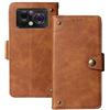 Anybird Marrone Retro Pelle Case TPU Silicone per Doogee V20 PRO 6.43 Custodia Caso Premium Leather Cover Flip Guscio Protettiva Copertina Portafoglio Magnetico Anti Urto e Anti Graffi
