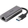 ASUS Adattatore USB Ethernet 2.5G (USB-C2500) Connessione di rete LAN cablata per Mac OS, Linux, Windows, retrocompatibile su 2.5G, 1G, 100Mbps, ideale per il gioco