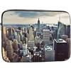 RLDOBOFE New York Fashion City Custodia per laptop Custodia per laptop Custodia protettiva antiurto per notebook 10 pollici