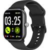 Spade & Co Health Smartwatch 4 - Smartwatch per uomini e donne, frequenza cardiaca, monitoraggio del sonno e della SpO2, contapassi, fitness tracker, rispondere/effettuare chiamate, impermeabile IP68,
