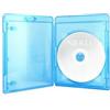 Amaray Custodie per Blu-ray, Slim 11 mm, Machine-pack-quality, Transparente, Blu, 25 pezzi