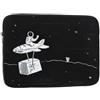 GMSGHJHDR Custodia impermeabile per laptop con galassia astronauta - Custodia protettiva antiurto sottile e portatile per laptop da 10, 12, 13, 15 e 17