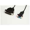 Microconnect Serial Cable DB9-DB25 1,8M Marca