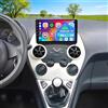 Loddery 4+64G Android 14 Autoradio Stereo per Ford Ka 2008-2014, 9 pollici Touch Screen Radio Lettore Multimediale con Wireless Carplay Android Auto navigazione GPS SWC Mirror Link Schermo diviso FM RDS