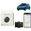 Generico Localizzatore GPS Auto Magnetico Nascosto, GPS Tracker Senza SIM/Abbonamento, Compatibile con Google Find My Android, Localizzatore per Animali/Bambini/Veicoli (nero for ios)